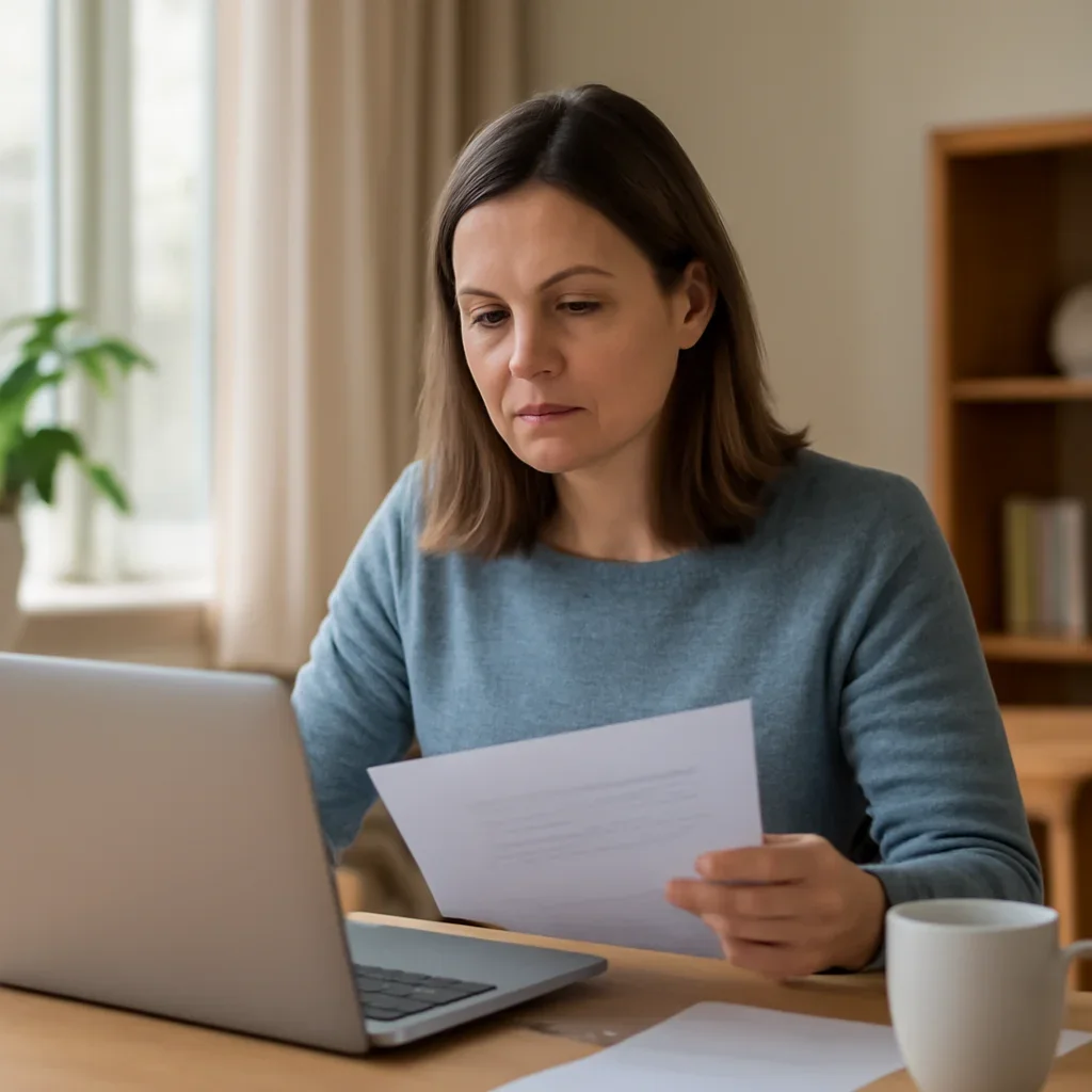 Advisor reviewing cash out refinance canada details