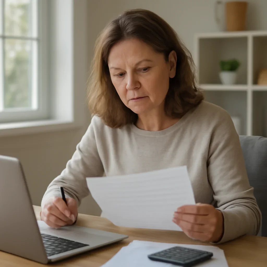 Advisor reviewing home equity loan for emergencies canada details