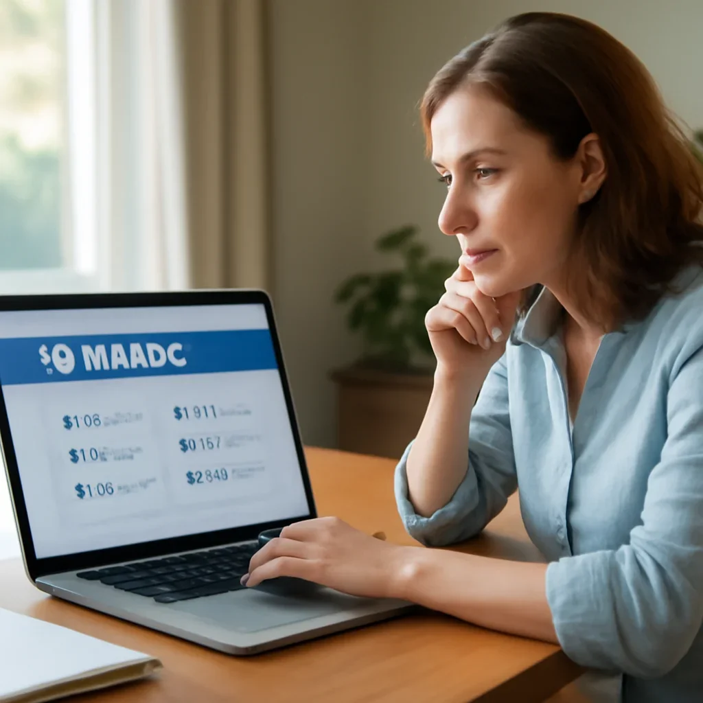 Advisor reviewing heloc rates canada details