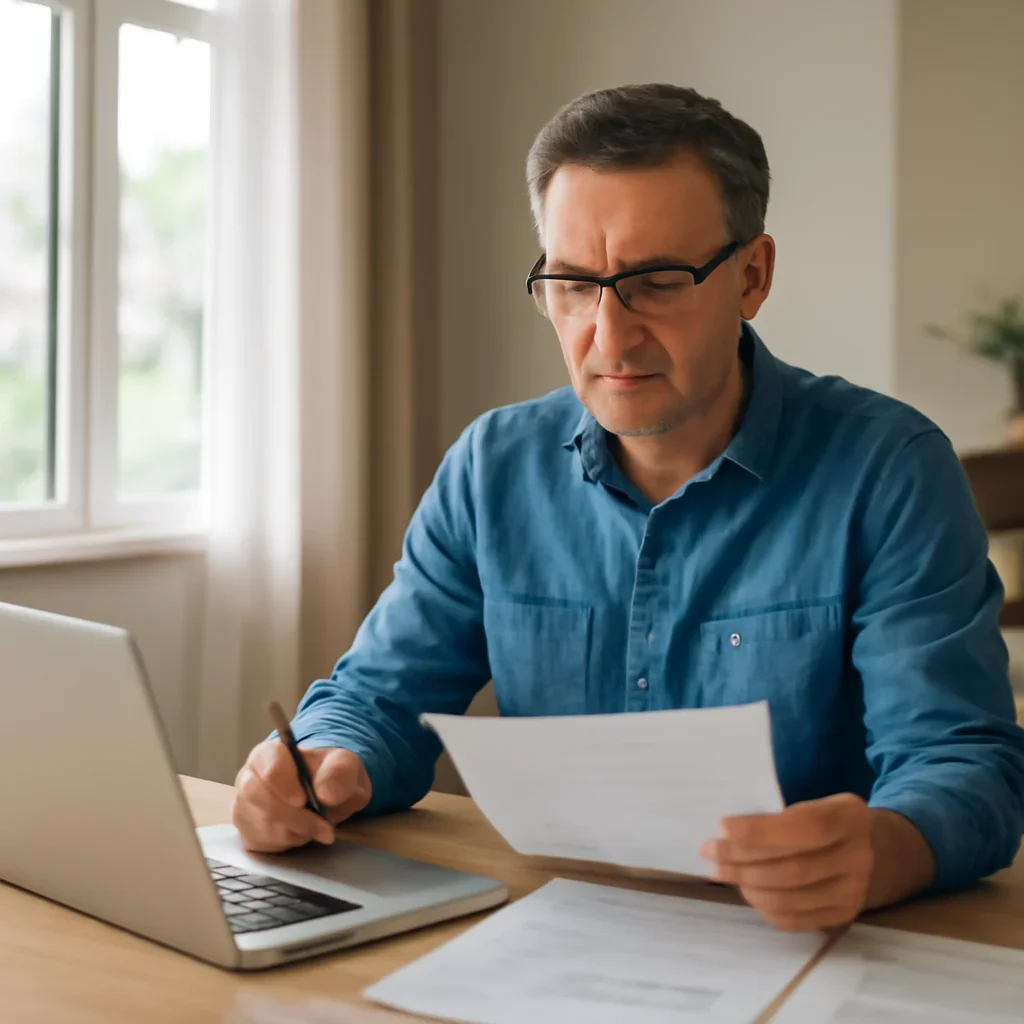 Advisor reviewing home equity loan rates canada details