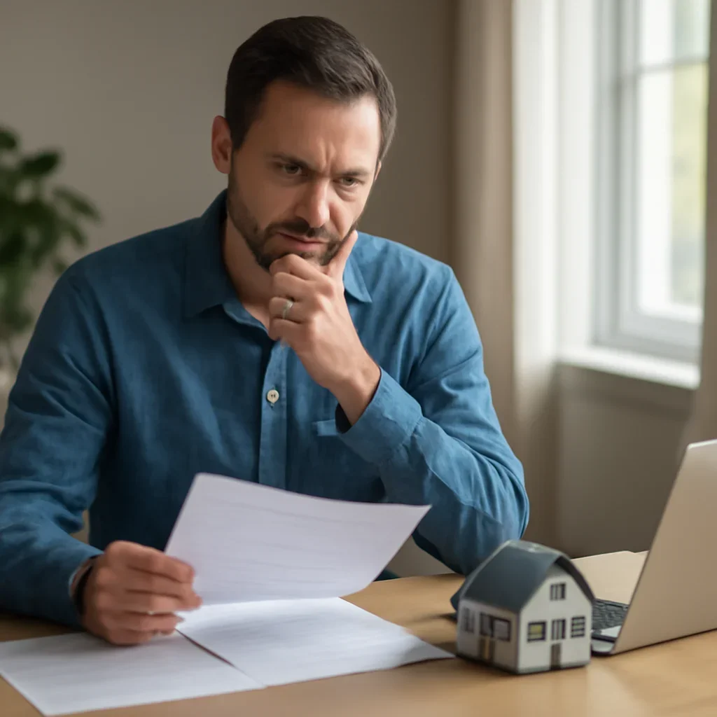Advisor reviewing private home equity lender canada details