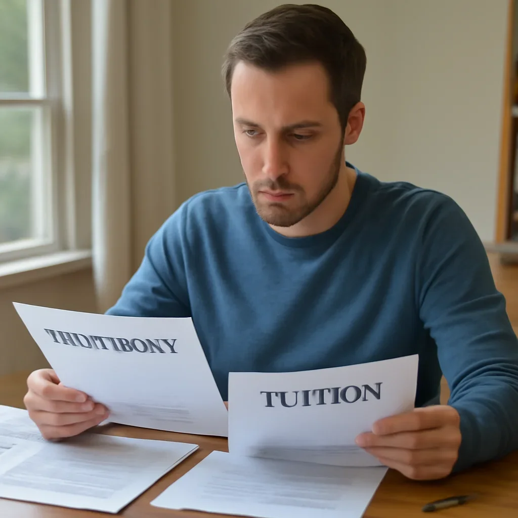 Document review for home equity for tuition